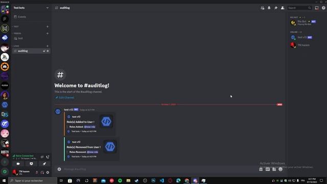 how to make system bot with auditlog buttons no coding in 3 minutes #discord #discordbot #replit смотреть онлайн