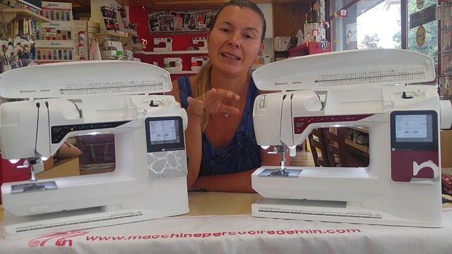 Confronto tra macchina per cucire Husqvarna Viking Tribute 145C vs Opal 690Q смотреть онлайн