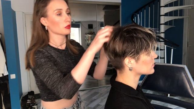 ✔УКЛАДКА НА БРАШИНГ.✔ КОРОТКАЯ СТРИЖКА. ?МЕГА ОБЪЕМ?. ЧАСТЬ 1 смотреть онлайн