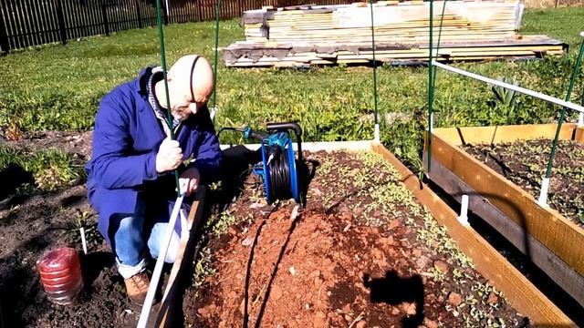 Парник из дуг и полипропиленовых труб. смотреть онлайн