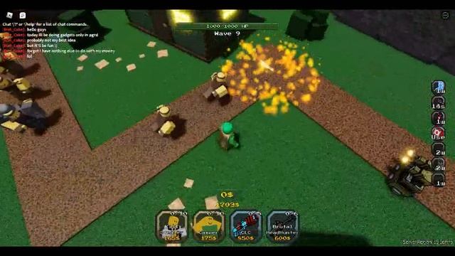 Gadgets only in Pixel Gun Tower Defense Roblox! смотреть онлайн