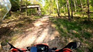 Тест драйв Honda CRF 300l  и микрофона)))