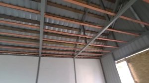 УТЕПЛЕНИЕ МЕТАЛЛИЧЕСКОГО ГАРАЖА ПЕНОПЛАСТОМ \ ГОВОРИЛИ, ЧТО ОН НИКОГДА НЕ БУДЕТ ТЕПЛЫМ