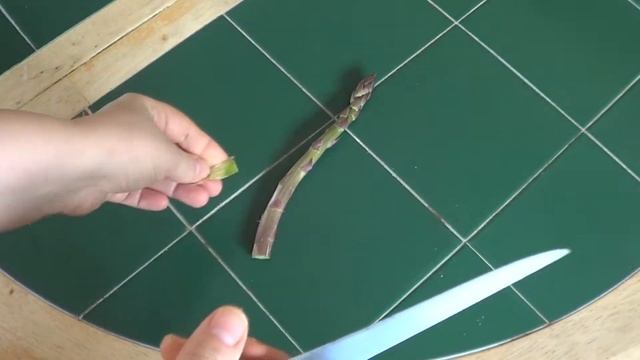 как чистить и готовить аспарагус. смотреть онлайн