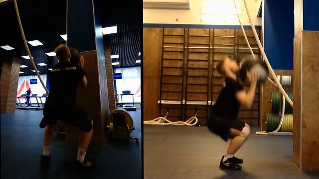Броски мяча в цель, Wall Ball смотреть онлайн