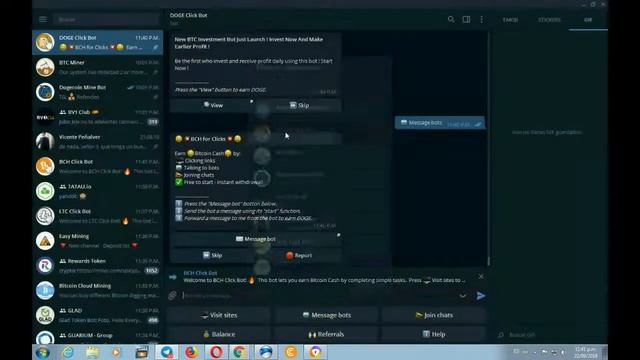 Gana facil con Bot Dogecoin para telegram sep 2018 смотреть онлайн