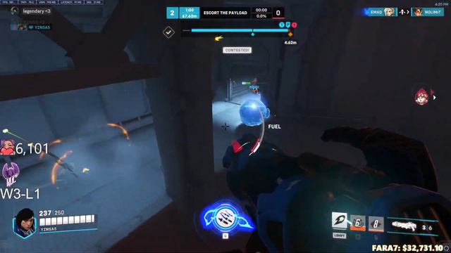 POTG! This is what 2000+ hours on Pharah looks like in Overwatch 2 - YZNSA PHARAH GAMEPLAY смотреть онлайн