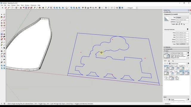 Easy 3D Models from 2D IMAGES in SketchUp! смотреть онлайн