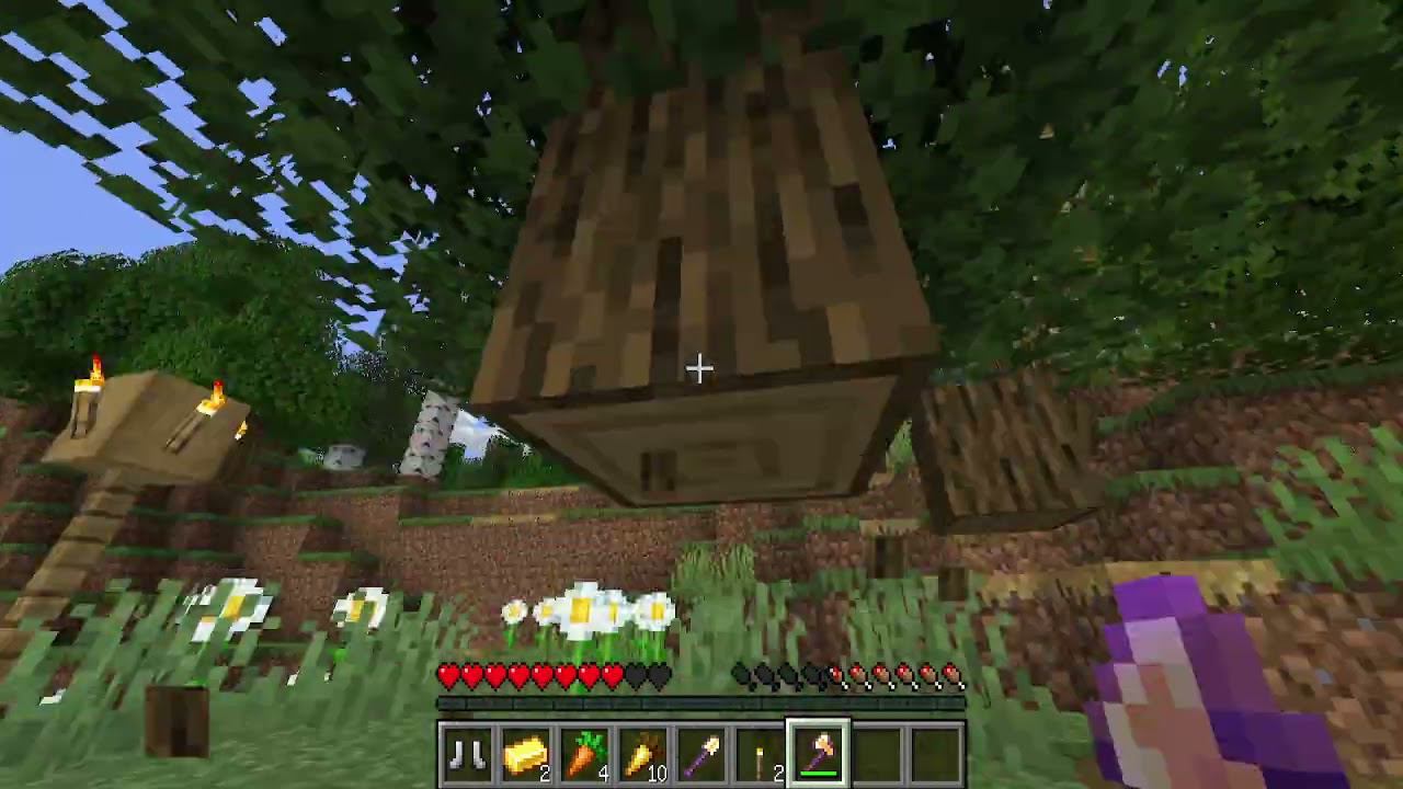 Выживание с Катей Minecraft #1 смотреть онлайн