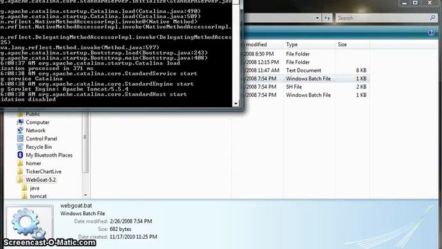 Installing Webgoat on Vista смотреть онлайн