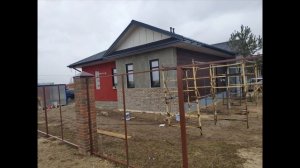 Фасад под кирпич. Выставочный дом. Каркасные дома.