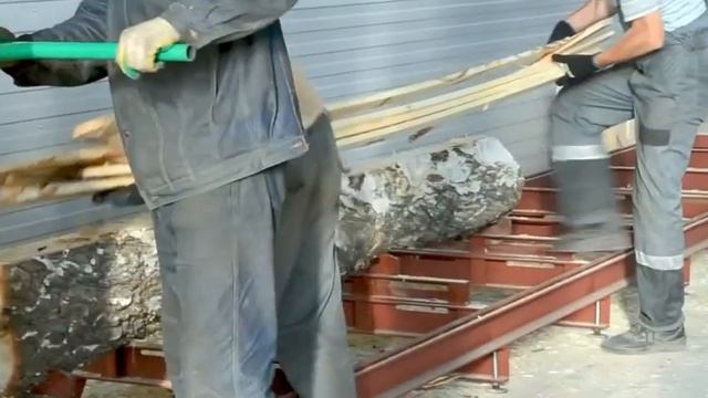 Углоповоротная пилорама производства Алтай 600 АС Станки 2019 смотреть онлайн