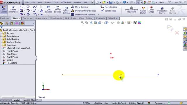 Splitting and Unsplitting SolidWorks Sketch Entities смотреть онлайн