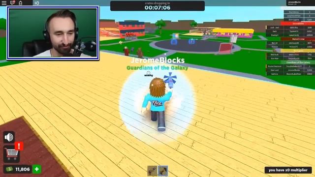 4 Player Super Hero Tycoon In Roblox | JeromeASF Roblox смотреть онлайн