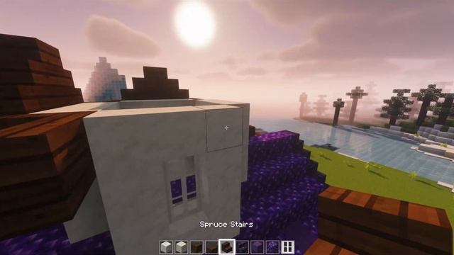 Minecraft | How to Build an Amethyst Observatory ? With Mizuno's 16 Craft смотреть онлайн