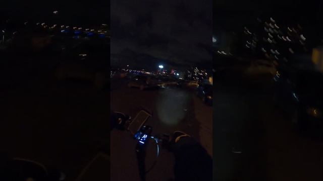 ninebot max-покатушки на электросамокате в середине ноября