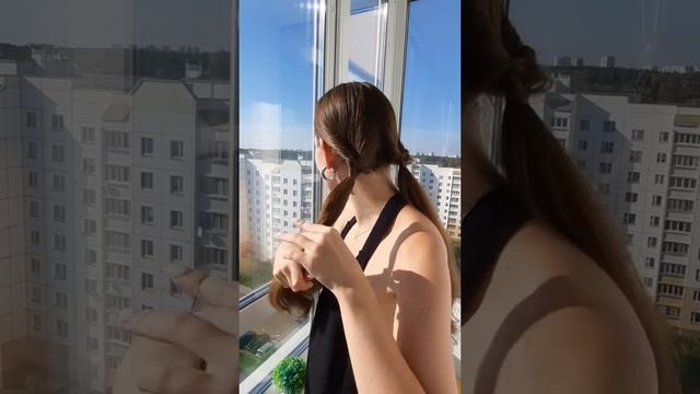 Прическа-хвостики из TikToka/Прическа под панаму/Hairstyle from Tiktok смотреть онлайн