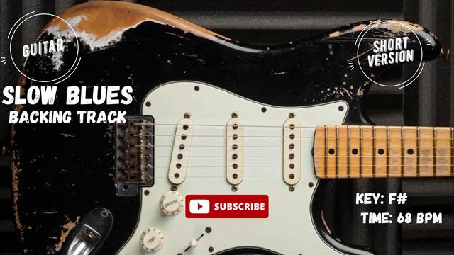 Slow Blues Guitar Backing Track Jam смотреть онлайн