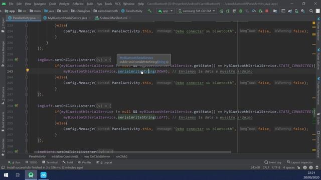 ✅ 14 | Android Studio | Enviar datos arduino ( Control Remoto ) смотреть онлайн