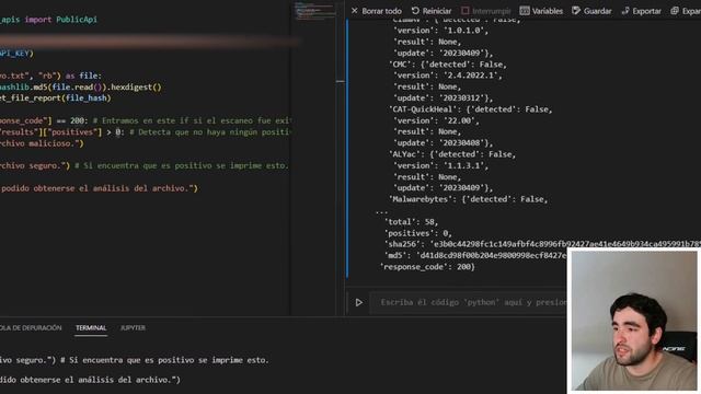 ? Cómo Usar la API de VIRUSTOTAL | Automatizar ANÁLISIS DE MALWARE con PYTHON ? смотреть онлайн