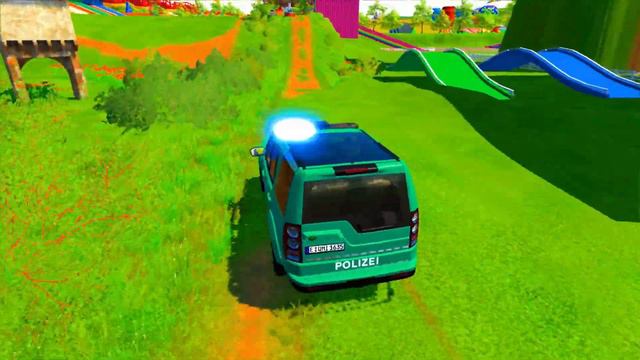 ALL POLICE CARS TRANSPORTING FORD,POLICE,VOLKSWAGEN,ROVER FLATBED TRUCK FARMING SIMULATOR 22 смотреть онлайн