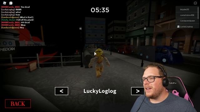 NOOB Family Plays ROBLOX PIGGY Together смотреть онлайн