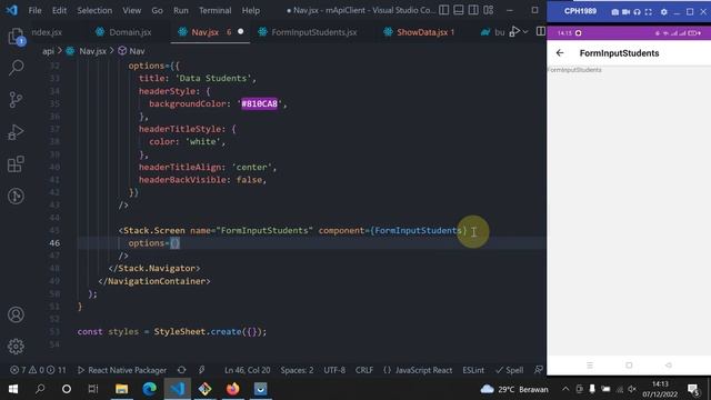 Laravel 9-React Native | Post Data API смотреть онлайн