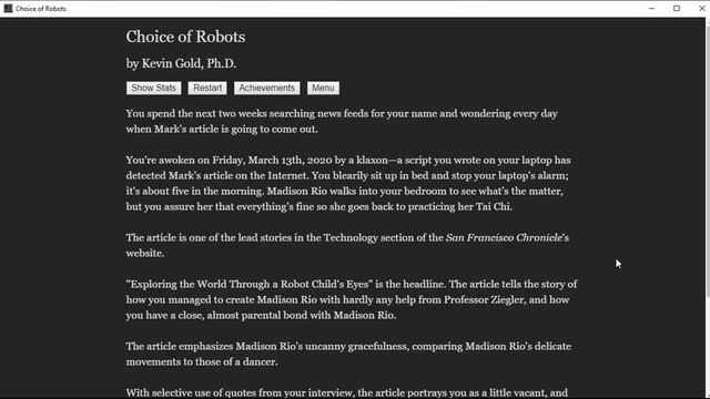 LGWI Live! - Choice of Robots, Chapters 1-4 смотреть онлайн