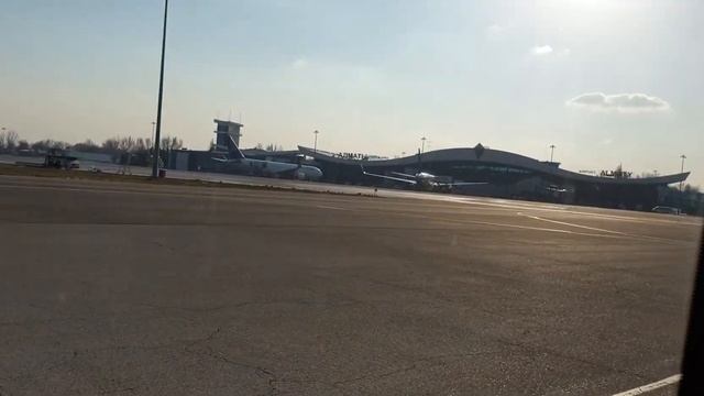 Almaty airport inside view in Kazakhstan смотреть онлайн