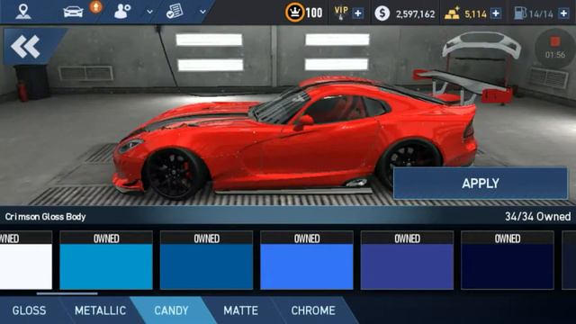 Need For Speed : No Limits | SRT Viper GTS Car Bulid : Dodge Viper ACR смотреть онлайн