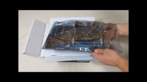 ASUS P8H77-V mother board  unboxing