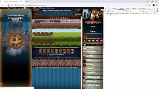Cookie Clicker - How to get a Clicking Frenzy and a Dragonflight in 2.019 (see description) смотреть онлайн