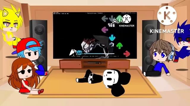 Fnf react to Hypno's Lullaby V2 Mod part 1! (Gacha club) смотреть онлайн