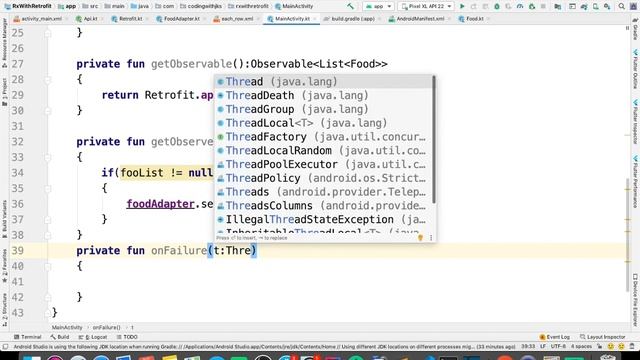 Android Rx-java with Retrofit and RecyclerView - Final step part 6 in hindi :) смотреть онлайн