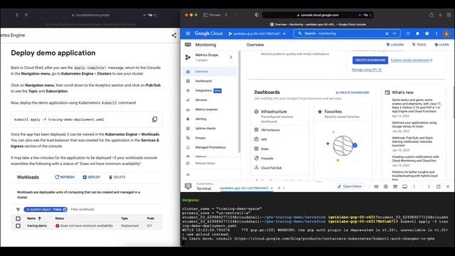 Qwiklabs | Using Cloud Trace on Kubernetes Engine [GSP484] смотреть онлайн