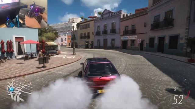 CITY DRIFT MAZDA 323 GT-R 1992, 720HP, FORZA HORIZON 5 #mazda #thrustmaster #drifting #forzahorizo смотреть онлайн