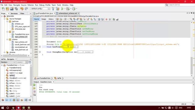 [PCTV] [XML DOM P1] Hiển thị XML lên JAVA Frame смотреть онлайн