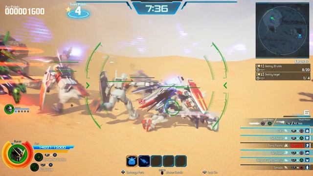 New Gundam Breaker - Destiny Gundam Gameplay смотреть онлайн