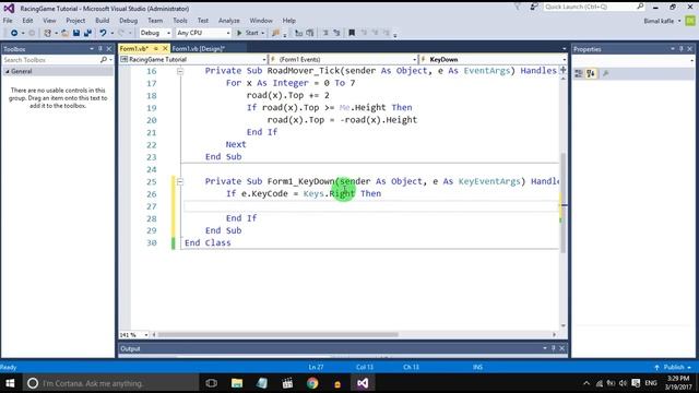 3 Add Car with Control | Racing Game | Visual Studio | Beginners Full Tutorial HD смотреть онлайн