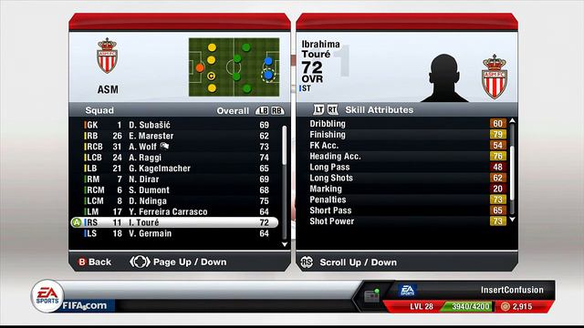 FIFA 13 - Monaco Team and Player Faces смотреть онлайн