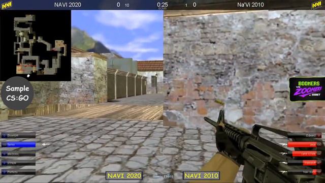 NAVI 2010 Vs NAVI 2020 | CS:1.6 Inferno(map 2)