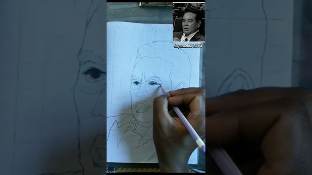 How To Darw Jayananda Lama Picture.?#drawing #pencildrawing #mostpopular #jayanandalama #restinpeac