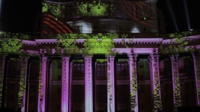 Фестиваль "Круг Света" 9 мая 2015 (Световое шоу) HD 1080p смотреть онлайн