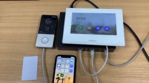 Обзор гибридного видеодомофона HiWatch DS-D100IKWF