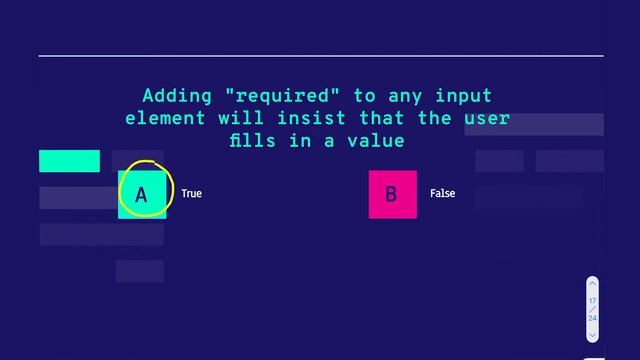 Introduction to Web Dev Quiz #4B (User validation, web services, and GET/POST requests) смотреть онлайн