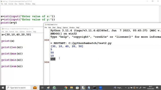 PYTHON tutorials || Demo - 2 || by Mr. Vijay On 16-06-2023 @8AM IST смотреть онлайн