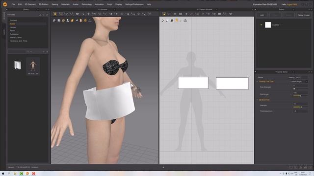 Stop Clothes Slipping with Friction in Marvelous Designer смотреть онлайн