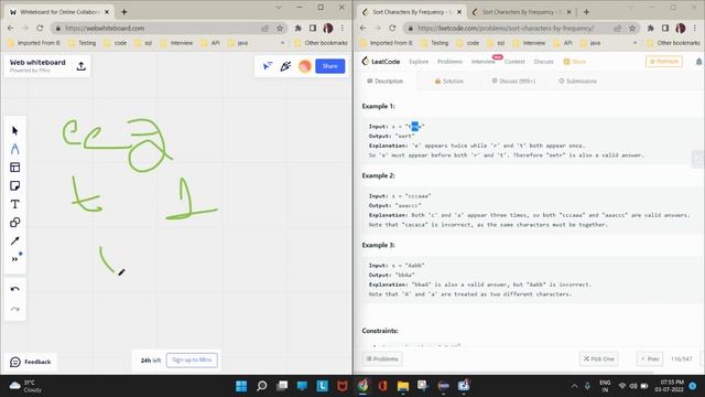 Sort Characters By Frequency #Strings #HashMaps #Hashset #java #javaInterview #interviewQuestion смотреть онлайн