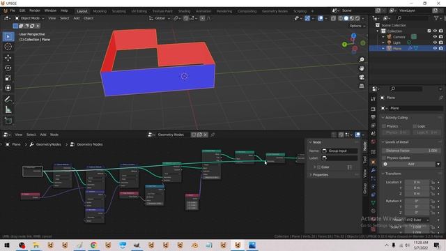 [Geometry Nodes]- Emit building from floor plan смотреть онлайн