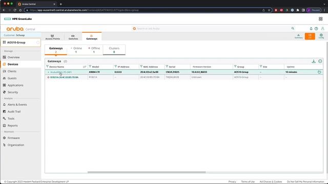 ArubaOS 10 Series – Part 3 – Conversion of AOS 8 Controllers to AOS 10 Gateways and ZTP to Central смотреть онлайн